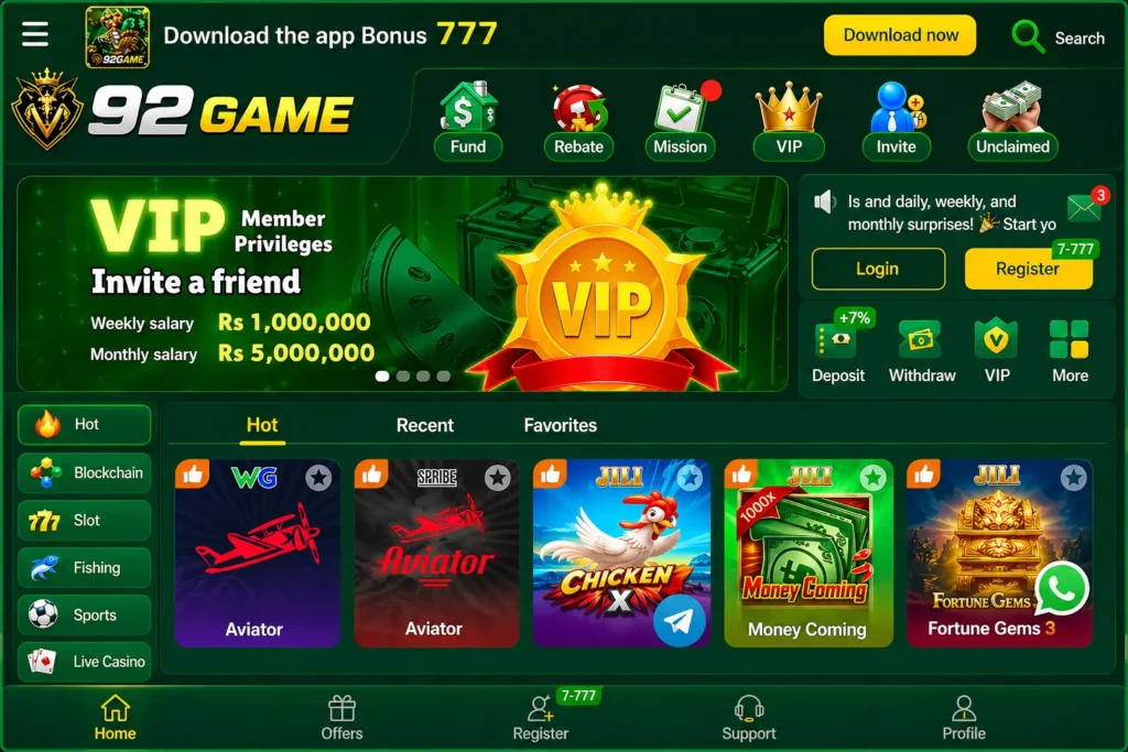 92 Fun Game