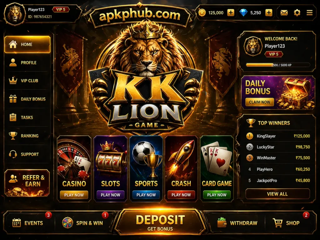 KK LION Game