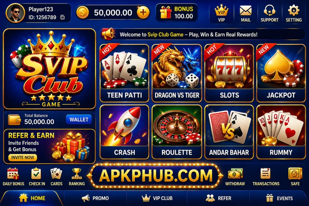 Svip Club Game
