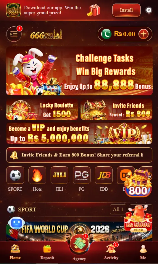 666RS Game Online Guide 2026 – APK Download & Rewards