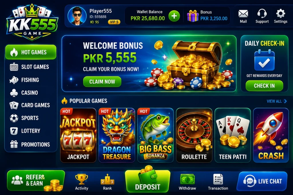 KK555 Game