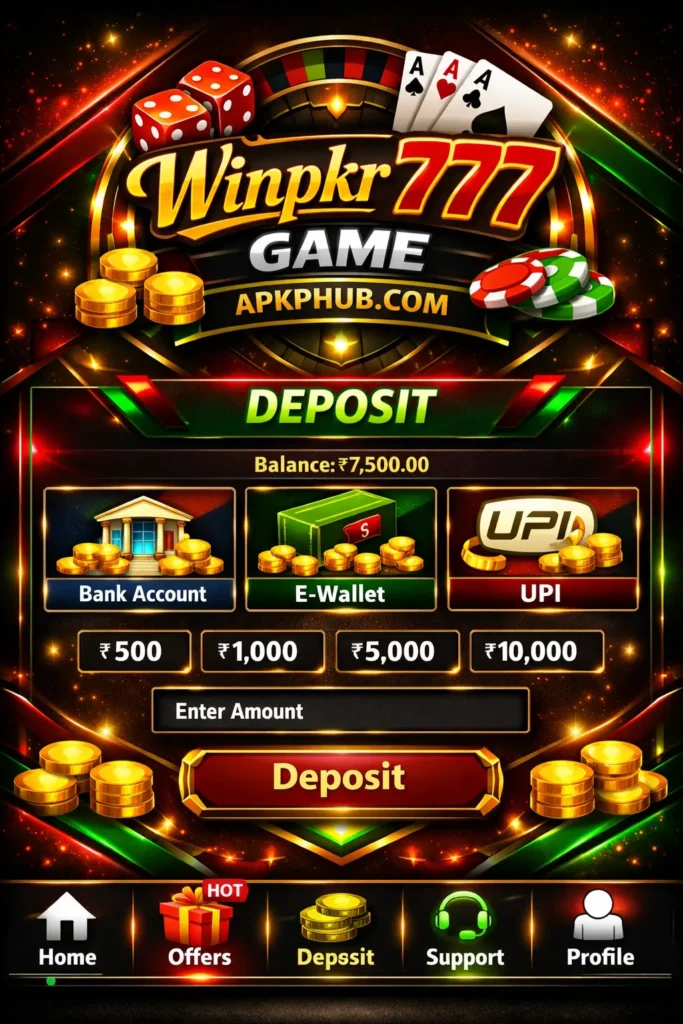 Winpkr777 Game