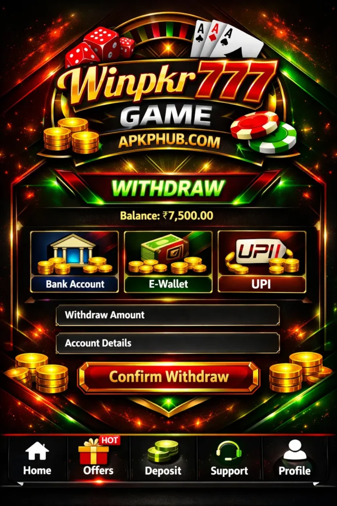 Winpkr777 Game