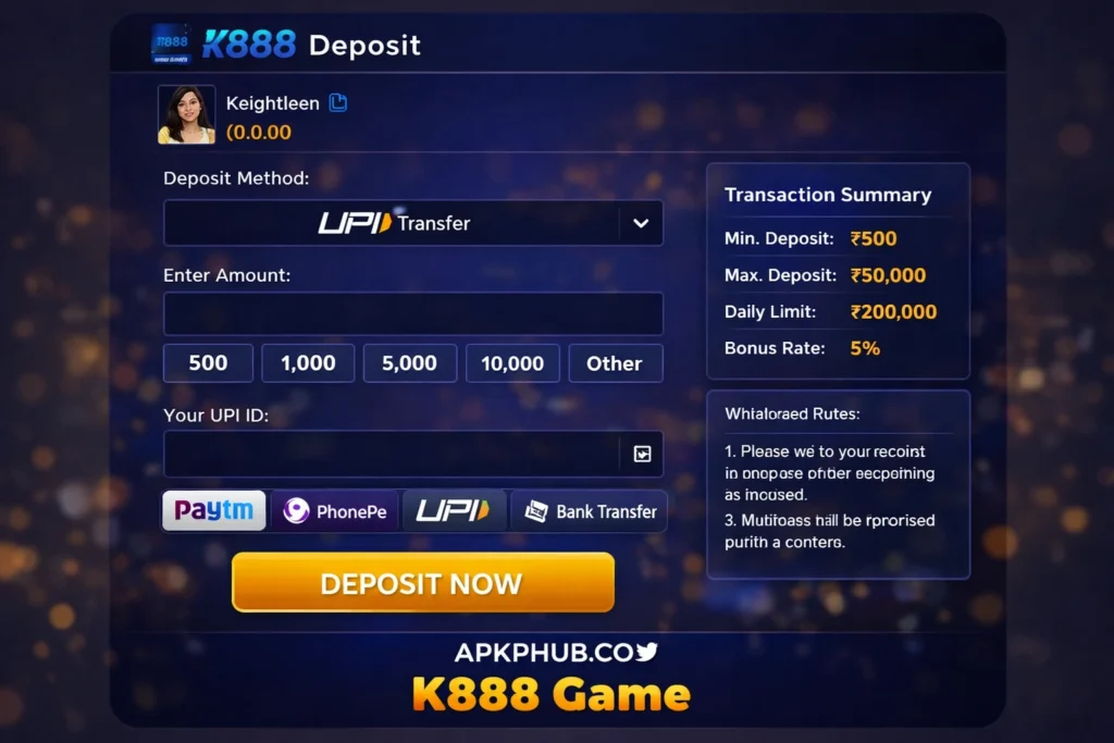 K 888 Game