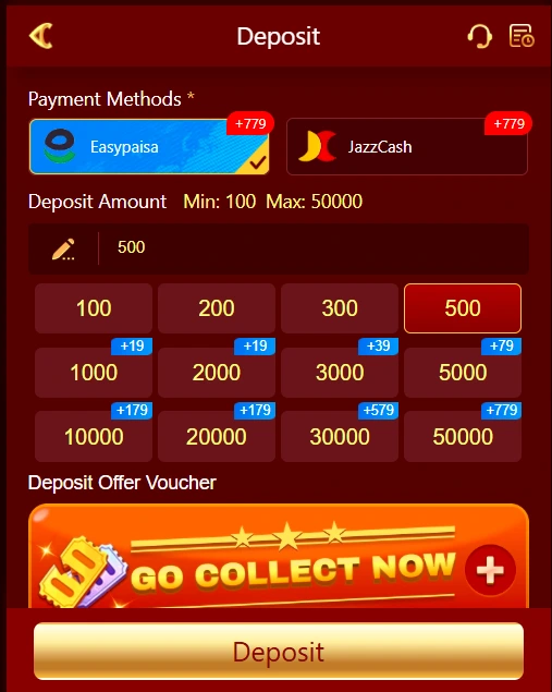 M91 Game Deposit Over view