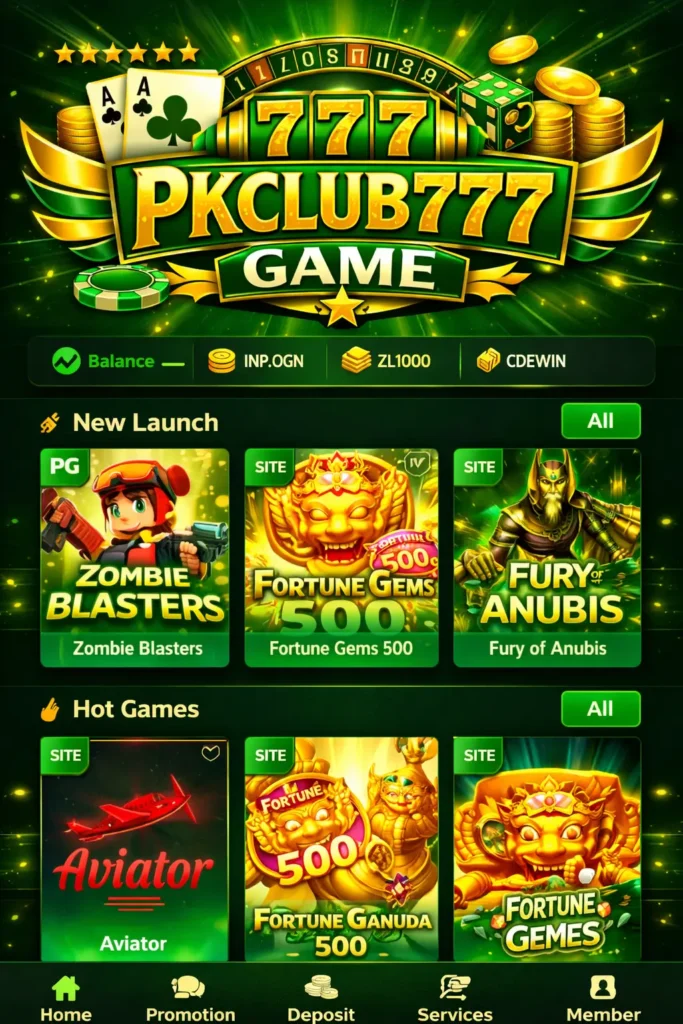 PKCLUB777 Game