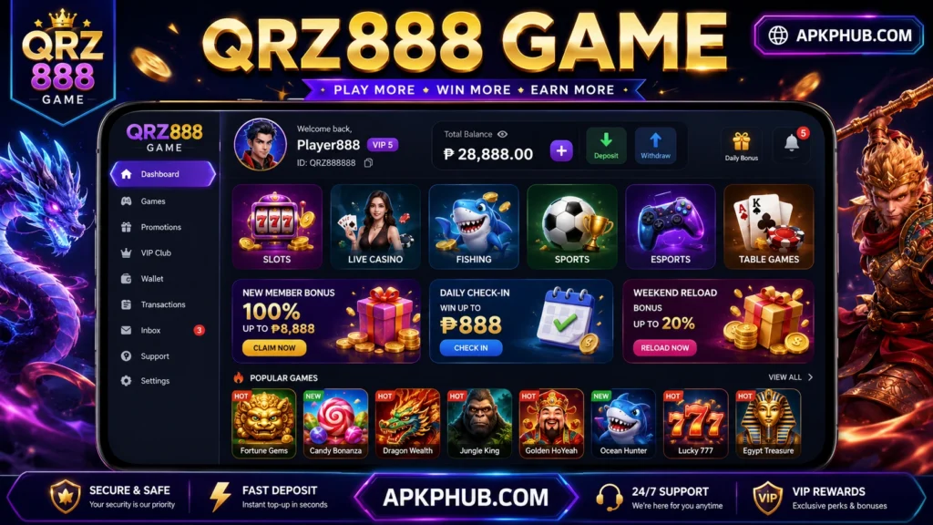 QRZ 888 Game